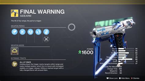 destiny 2 lightfall raid weapons.